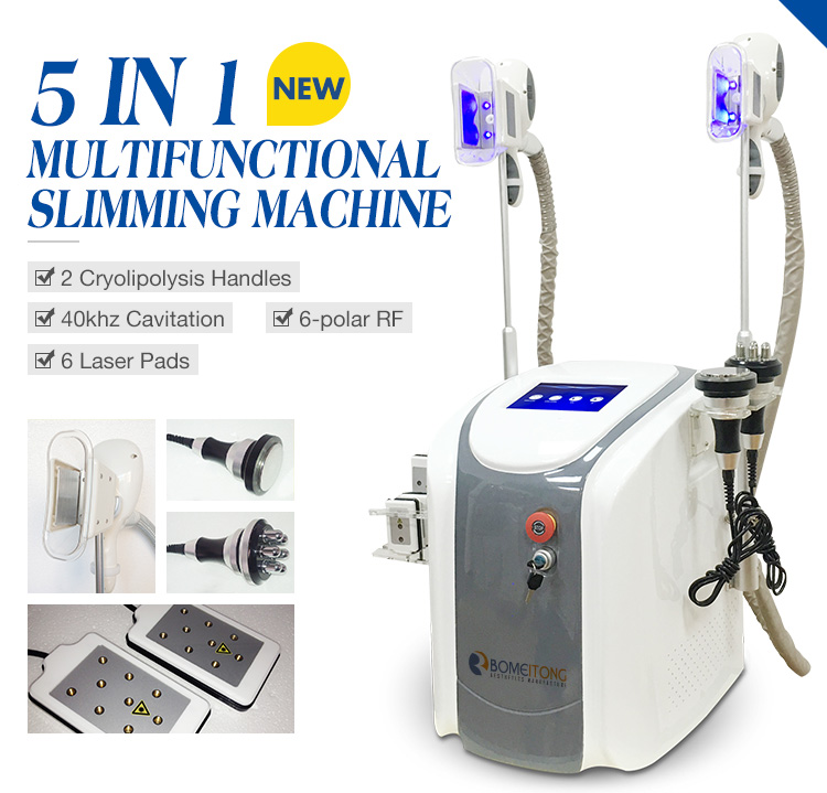 Cryolipolysis arms fat freezing machine 5 in 1 cavitation lipo laser Buy cryolipolysis arms