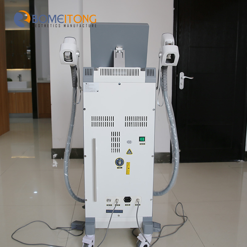 Laser hair removal chin cost machine 2 handles Bomeitong