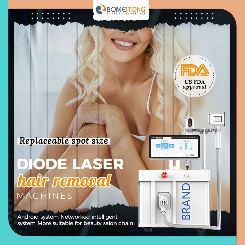 Diode Laser Hair Removal Machine with FDA