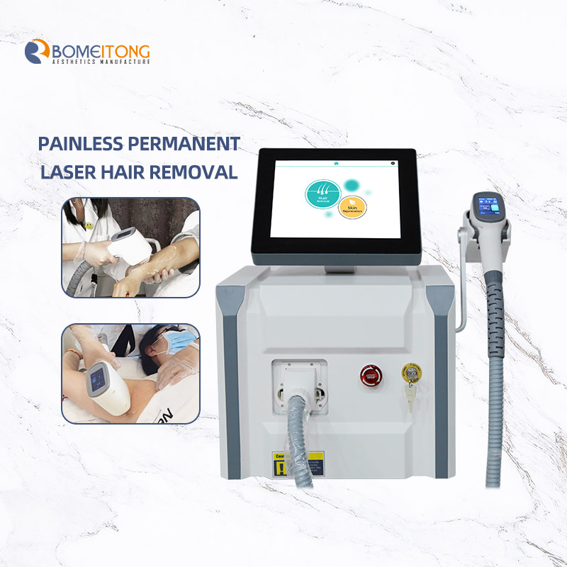 triple wavelength diode laser hair removal 300W 500W 800W Painless