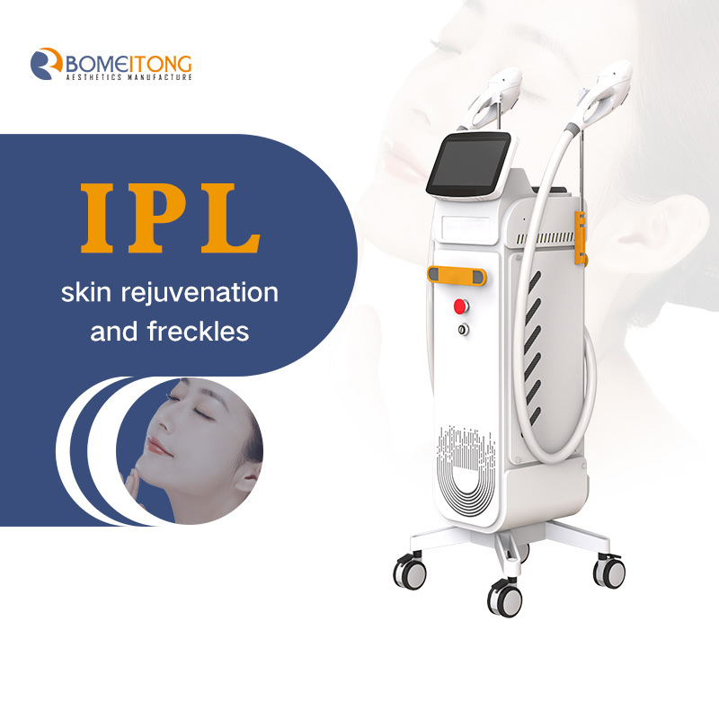 Dpl beauty device 4 in 1 opt laser ipl ance pigment hair Removal two handles