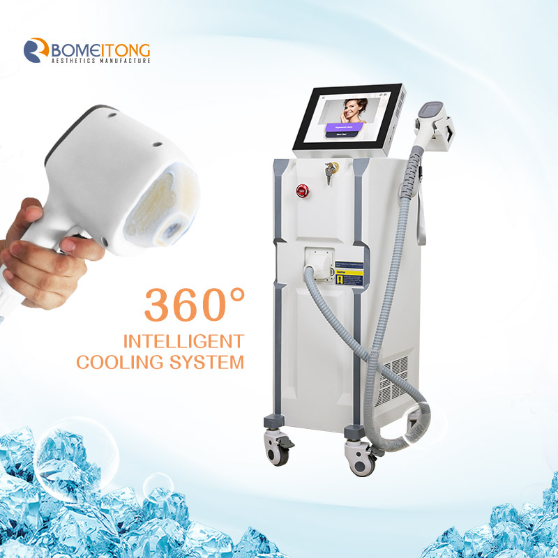 Triple Wavelength professional 1064 laser hair removal for white skin