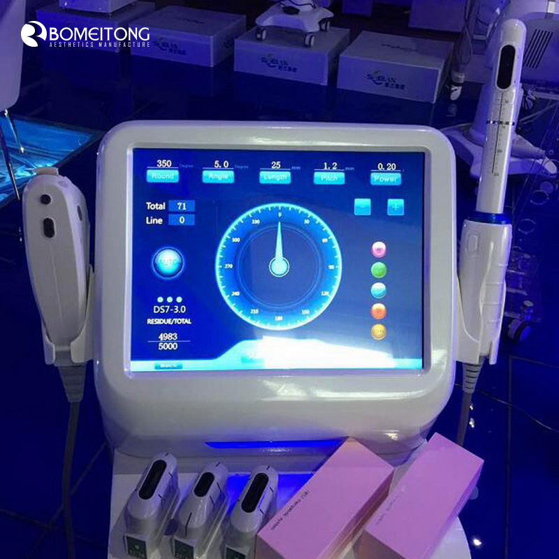 High intensity focused ultrasound therapy face lift device ultrasound hifu for vaginal slimming