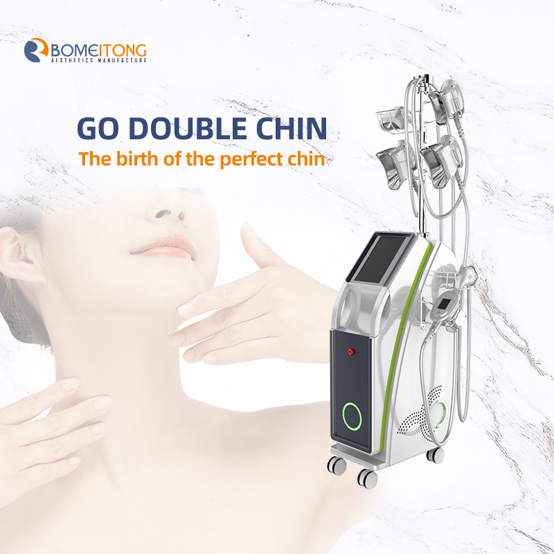 Body slimming cryolipolysis 4 handles cool fat freezing celluite removal