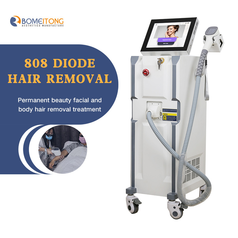 Laser diode 810nm beauty equipment 755nm laser hair removal wavelength triple