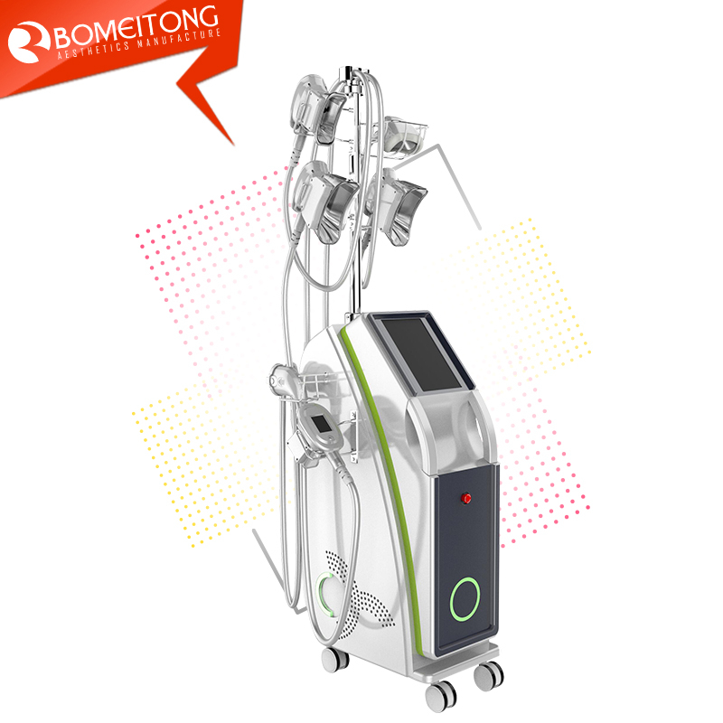 360 fat freezing equipment 4 cryo handles double chin removal