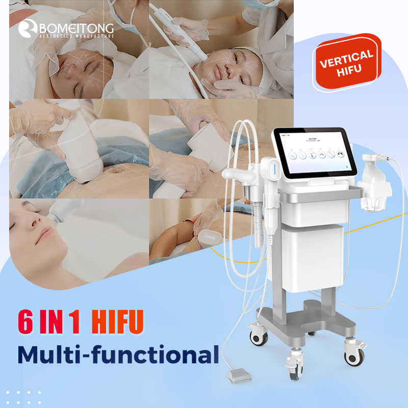6 in 1 Vertical 360°vignal Hifu Liposonix Machine for Sale