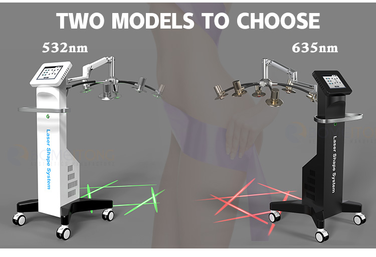Fat Reduction Body Shaping Contouring 6d laser weight loss machines for