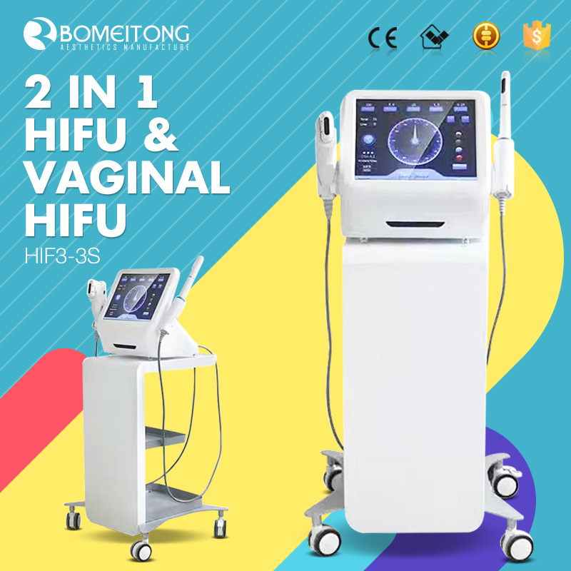 Hifu aparat 2 In 1 korea lipohifu slimming vaginal tightening salon machine
