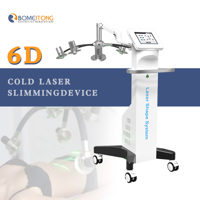 Fat Reduction Body Shaping Contouring 6d laser weight loss machines for