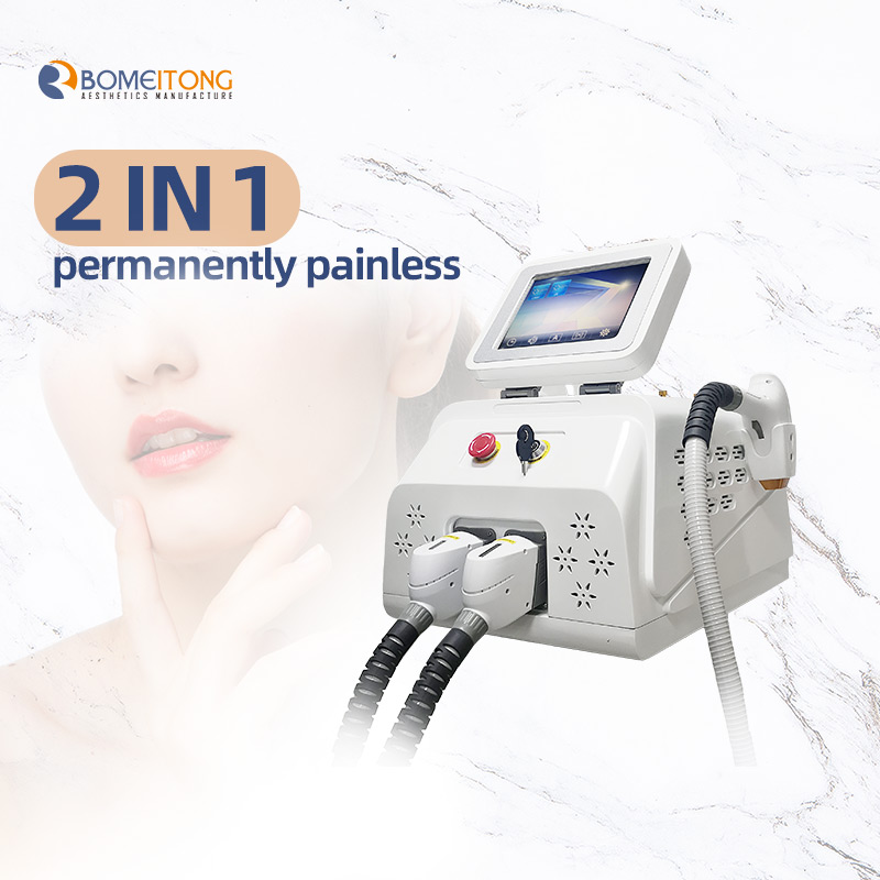 Nd yag laser price 1064nm 532nm 808nm diode laser hair removal pigment removal Q switch laser tattoo removal New 2021 trending