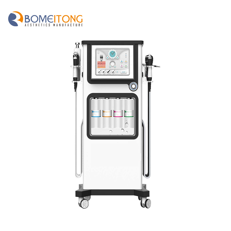 Oxygen facial treatment machine for skin care bubbles facial cleaning professional beauty spa use