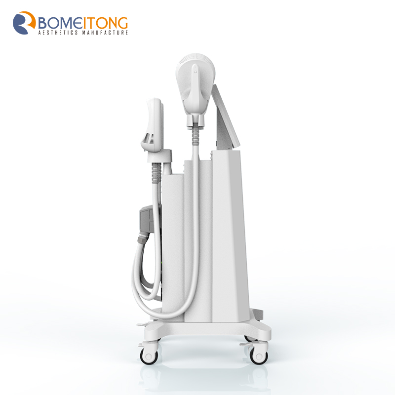 2021 ems muscle stimulator electromagnetic 4 handels hiemt sculpting fat reducing machine
