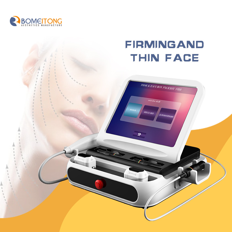 Face lifting and body cantouring hifu system mini anti wrinkle tightening face device