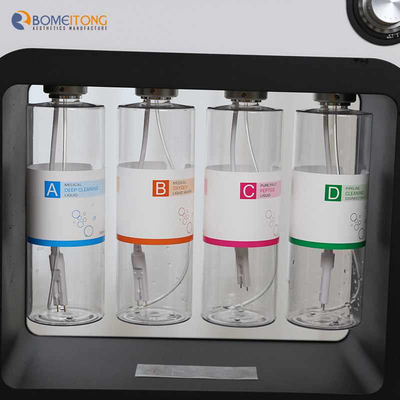 11 in 1 oxygen jet peel dermabrasion facial massage machine face aqua peeling