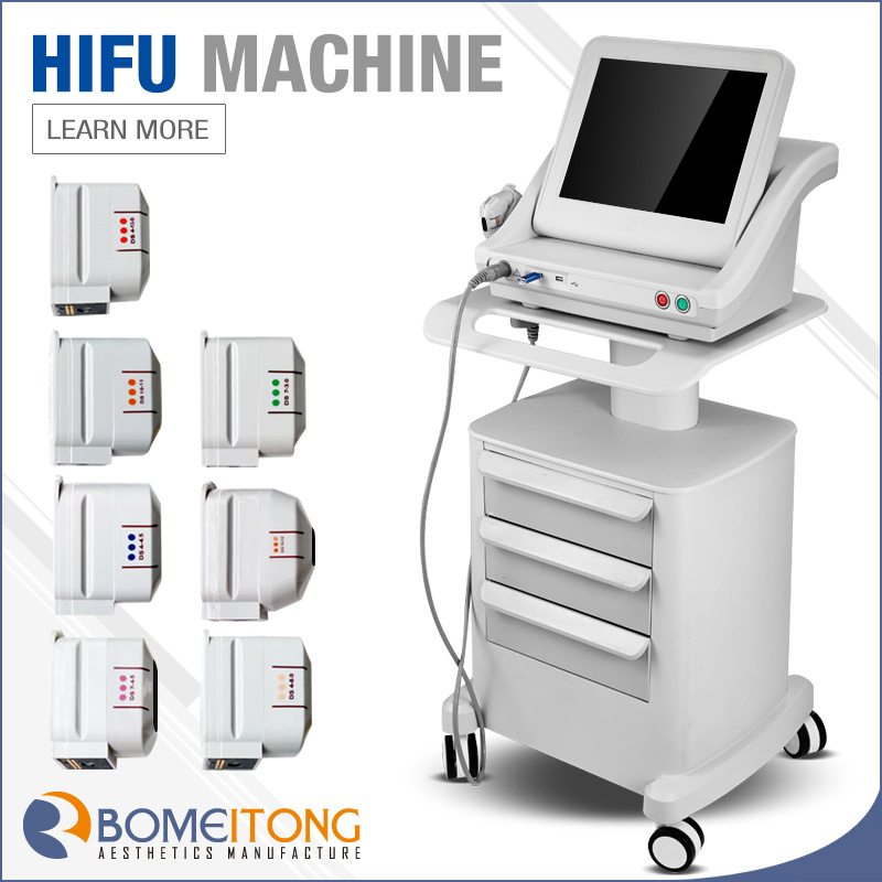 Hifu ultrasound therapy machine with 7 cartridges FU4.5-7S